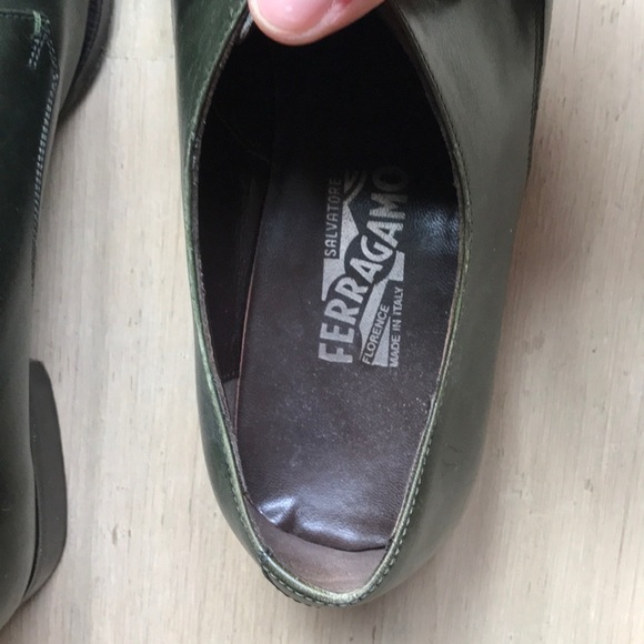 Salvatore Ferragamo plain toe Oxford